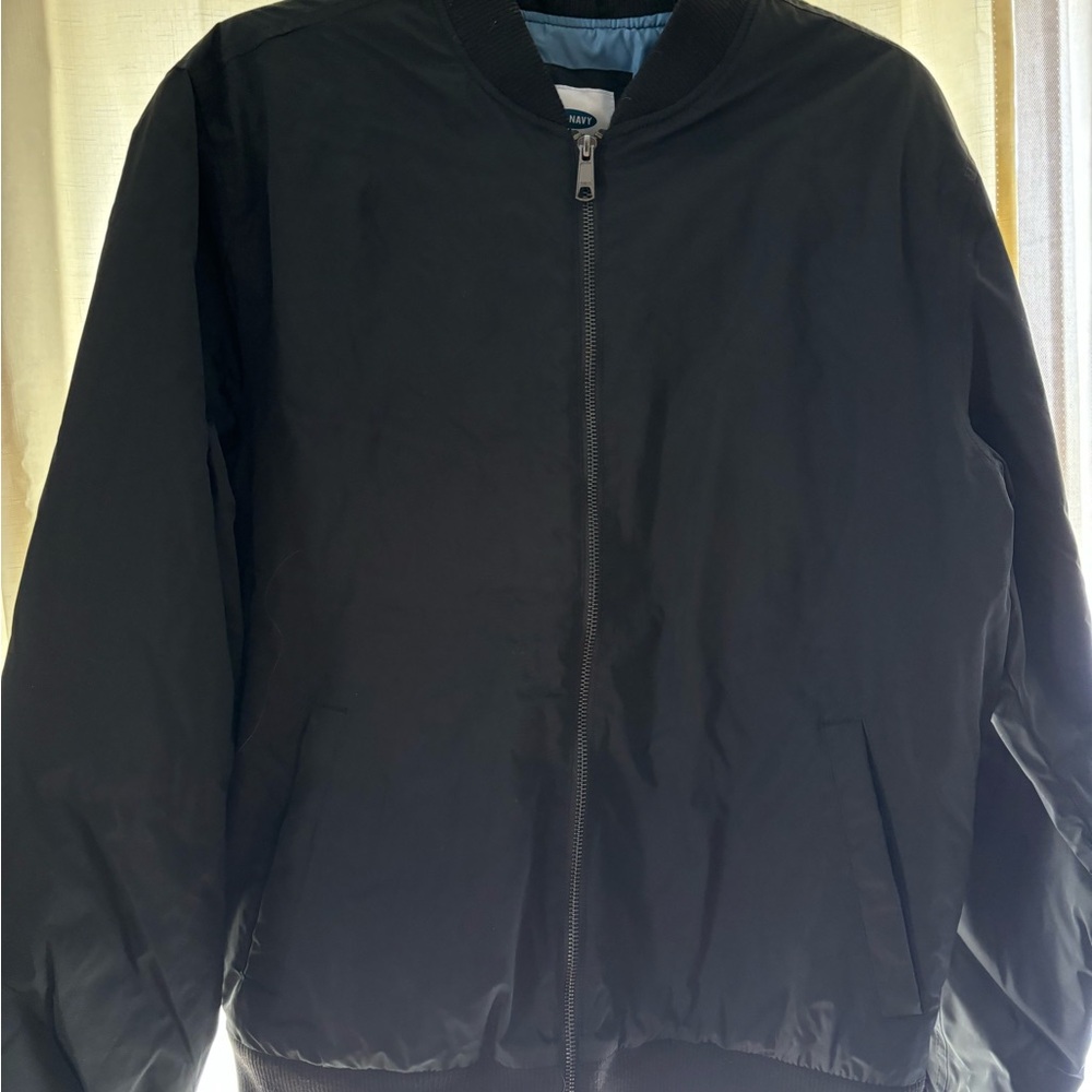 Men's Black Bomber Jacket